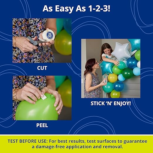 Glue Dots, Balloon Dots, Double-Sided, 900 Total Dots, DIY Balloon Arch - Image 3
