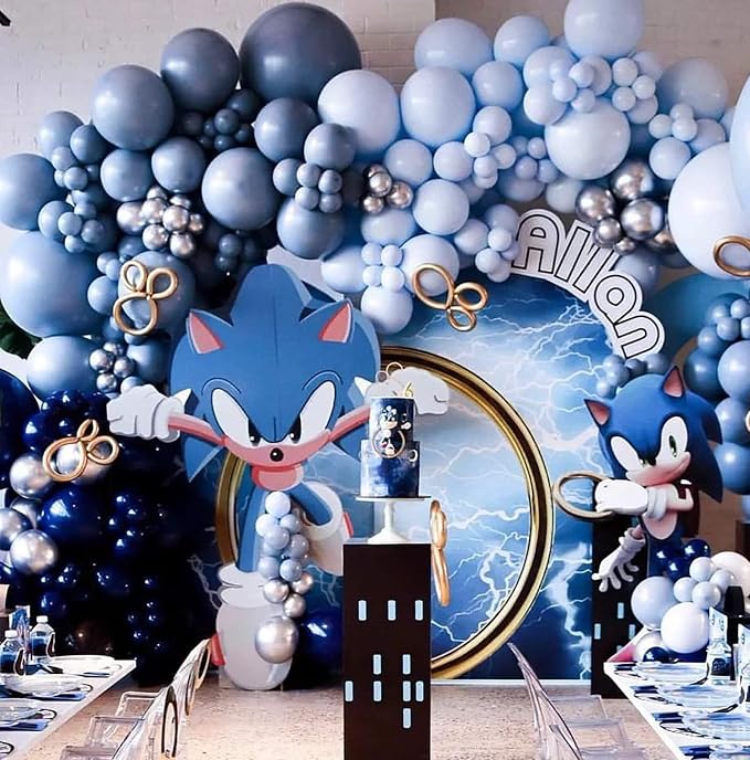 12 Inch Retro Mist Blue Balloons, Baby Shower, Graduate Party Decorations - Image 3