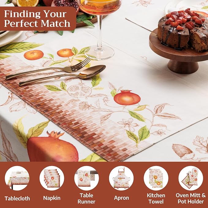 Maison d' Hermine Placemats Set of 4 Reusable 100% Cotton | Cloth Place Mats - Image 4