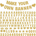 133PCS DIY Banner Kit with Letters Symbols, Make Your Own Banner, Personalized by Unknown