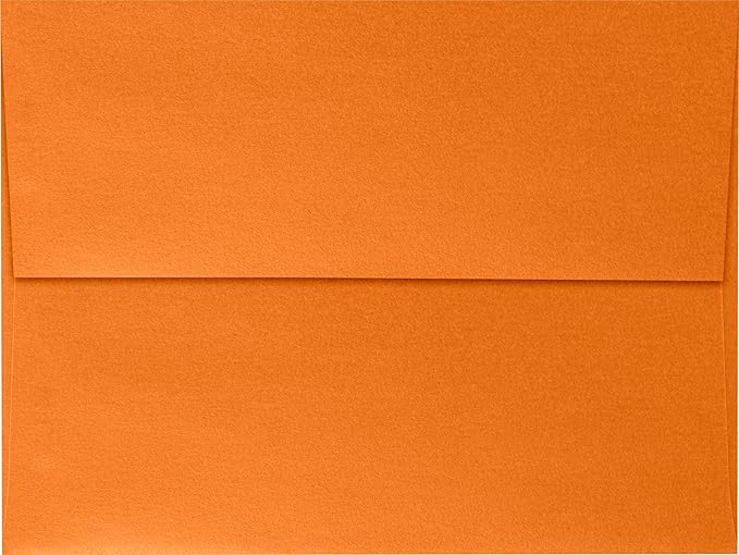 LUXPaper A7 Invitation Envelopes | Peel & Press | 5 1/4" x 7 1/4" | Flame Metallic | 80lb. Text | 500 Qty