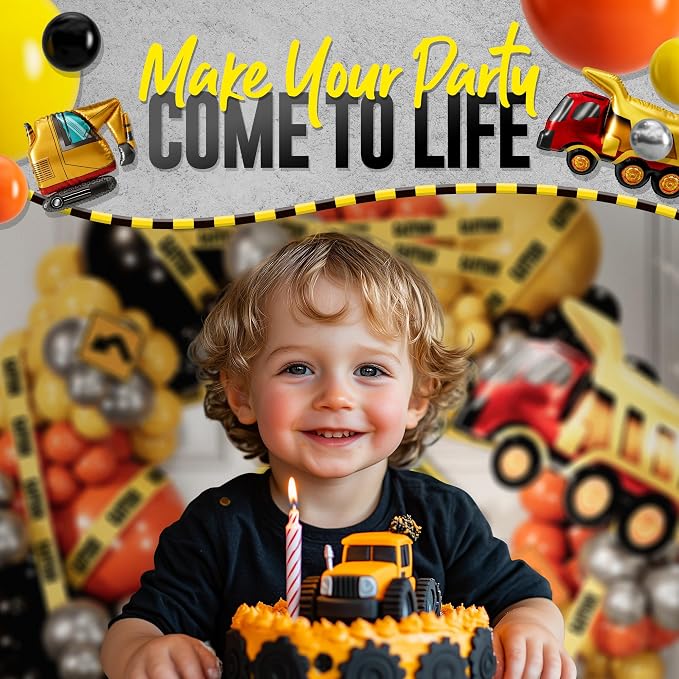 ALL-IN-1 Construction Balloon Arch Kit - Image 7