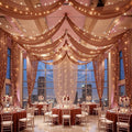 6 Panels Terracotta Ceiling Curtains by Unknown