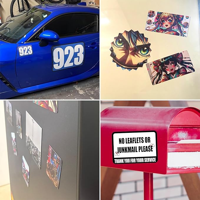 KETABAO – 7" Customized Square Magnetic Photo Pictures for Refrigerators, Storage Cabinets and Cars – Personalized Gift Ideas