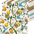 50 Pack Vintage Lemon Disposable Paper Placemats 11 x 16 Inches | Hummingbird by Unknown