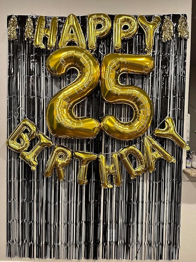 Numbers 23 Balloon 40Inch Gold Balloons - Image 2