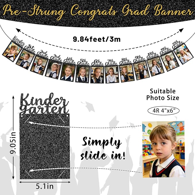 Graduation Decorations 2026, Graduation Party Supplies & Class of 2026 Decor Kit - Image 2