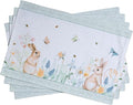 Maison d' Hermine Placemats Set of 4 Reusable 100% Cotton | Cloth Place Mats by MaisondHermine