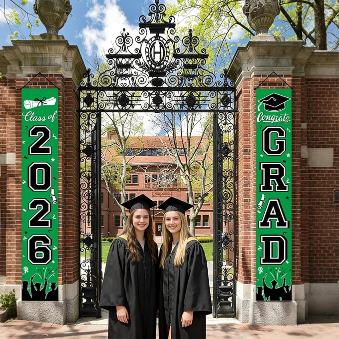 Graduation Decorations 2026, Graduation Banner Class of 2026, Congrats Grad - Image 4