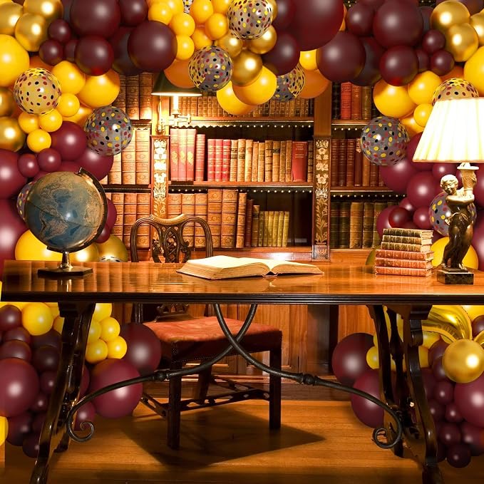 Amandir 170Pcs Magical Wizard School Balloons Arch Garland Kit, Different Sizes - Image 5