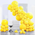 PartyWoo Yellow Balloons 140pcs Matte Yellow Balloons Different Sizes | 18 12 by PartyWoo