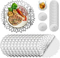 Geosar 200 Disposable Paper Placemats and Coasters Set Summer Hawaiian Luau by Geosar