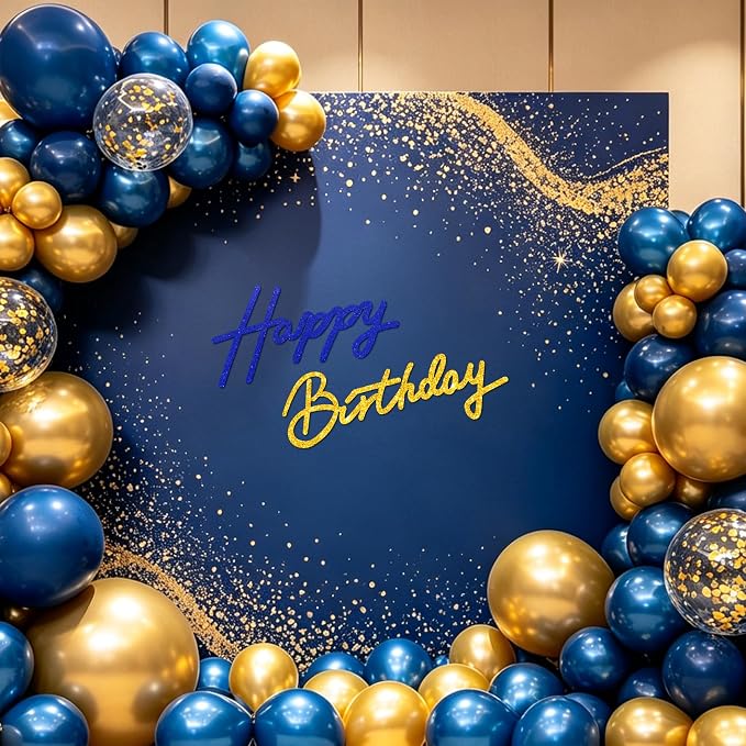 TONIFUL Happy Birthday Sign for Backdrop - Image 4