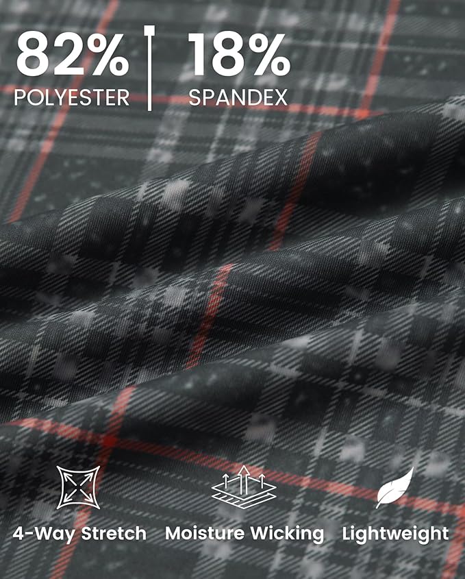 M MAELREG Quarter Zip Golf Pullover Men Dry Fit Long Sleeve Performance Wicking 1/4 Zip Full Print Pullover Mens Sweatshirt