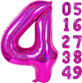 Laser Hot Pink 4 Balloon by IWERP