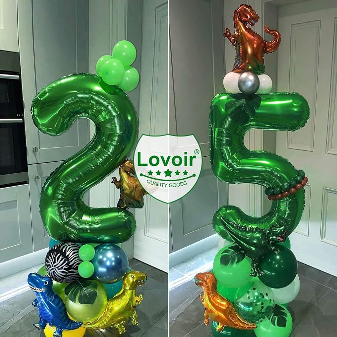 Dark Green 23 Number Balloons, 40 Inch Giant Number 23 Balloons Foil Mylar - Image 4