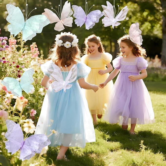 3D Hanging Butterfly Decorations, Butterfly Birthday Party Decorations - Image 5