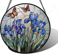 DASTOLL Stained Glass Window Hanging, and Mom 15x15 in by DASTOLL