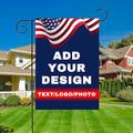 Custom Garden Flag Personalized Double Side Flags | Add Your Image Text Logo by AIUSAAMZ