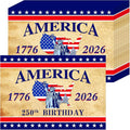 50Pcs Patriotic Paper Placemats Disposable 11x16 Inch Vintage Table Mats | by Unknown