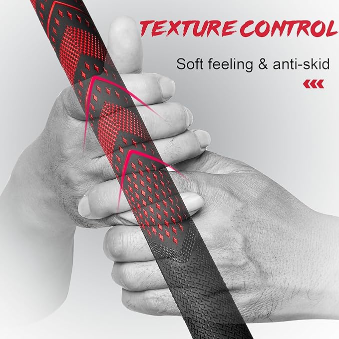 Geoleap Golf Grips Set of 13- Soft Golf Club Grips,Reduce Taper Design Provides High Traction and Performance,13 Grips with 15 Tapes and 13 Grips with All Repair Kits for Choice.