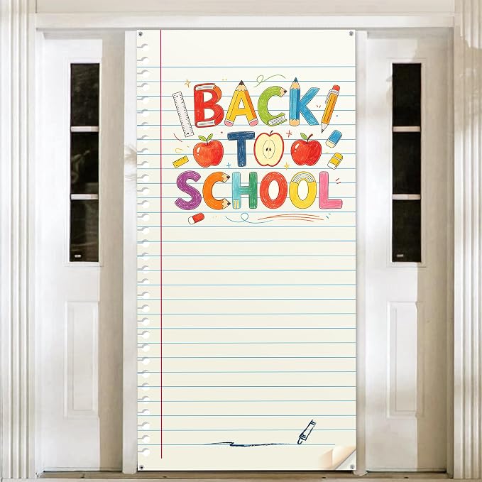 Back to School Door Banner by VeyoCraft