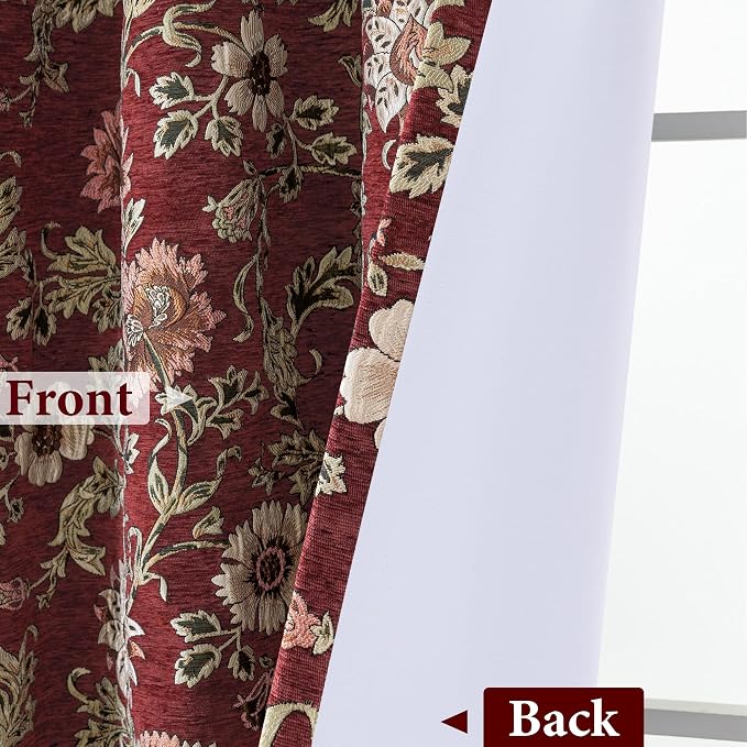 Loom and Mill Vintage Floral Curtains - Image 3