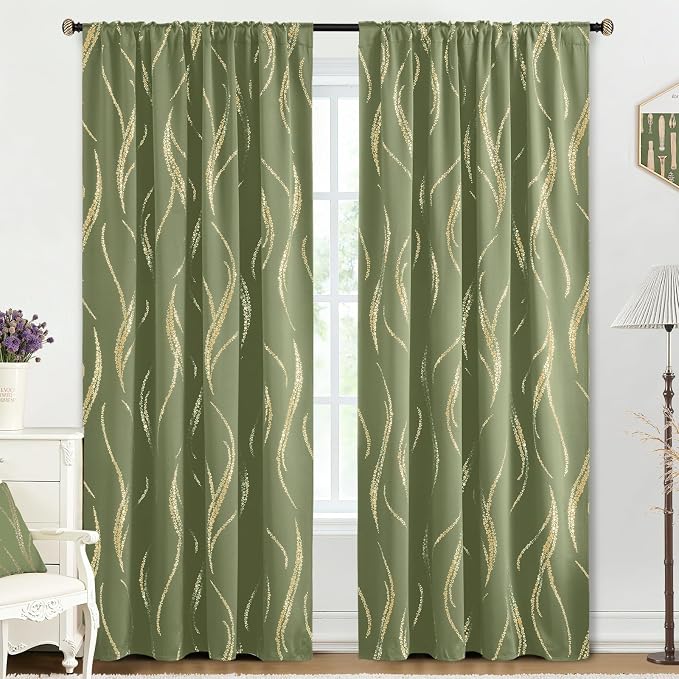 Yakamok Sage Light Blocking Curtains - Image 3