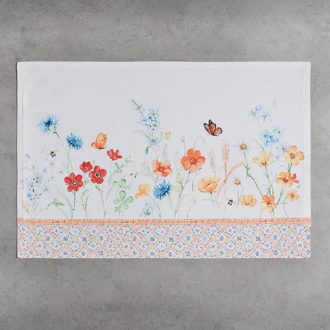 Maison d' Hermine Placemats Set of 4 Reusable 100% Cotton | Cloth Place Mats - Image 8