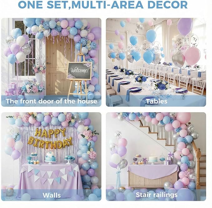 LovesTown 110PCS Latex Balloons 12inch Party Balloons Arch - Image 4