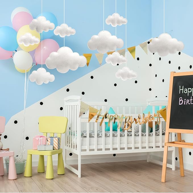 Ayfjovs 16PCS Cloud Hanging Decoration - Image 4
