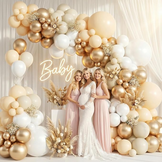 KARLURE Champagne Balloon Arch Kit Garland - Image 6