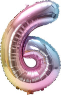 YPSelected 32 Inch Large Foil Helium Number Balloon Birthday Wedding Party 0-9 by YPSelected