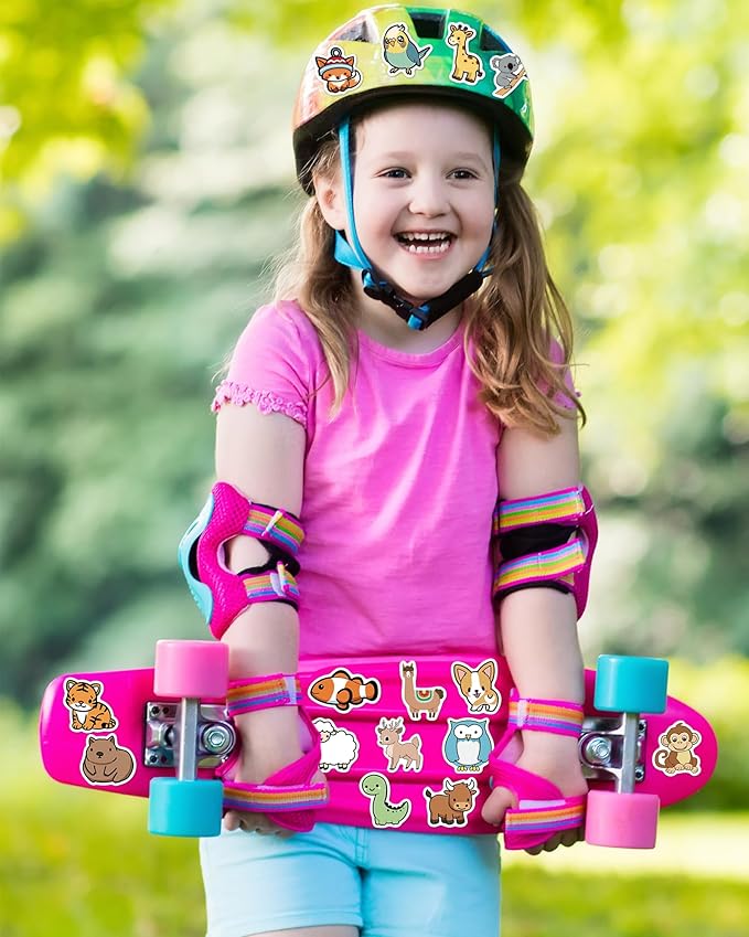 600 Pcs Stickers for Kids, Cute Water Bottle Stickers for Kids Waterproof, Vinyl Laptop Kid Sticker Pack, Kid Classroom Prizes for Elementary Students
