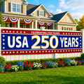 USA 250th Anniversary Banner 2x10ft by Unknown