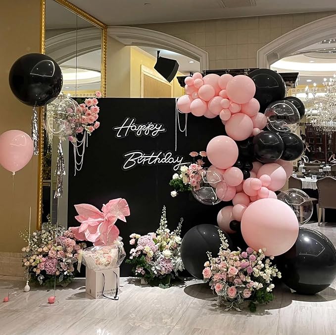 12 Inch Light Pink Balloons, Baby Shower, Graduate Party Decorations - Image 6