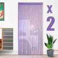 2 Pack 39 x 79 Inch Beaded Curtain String Door Curtains, Hippie Room Decor by Hysenm
