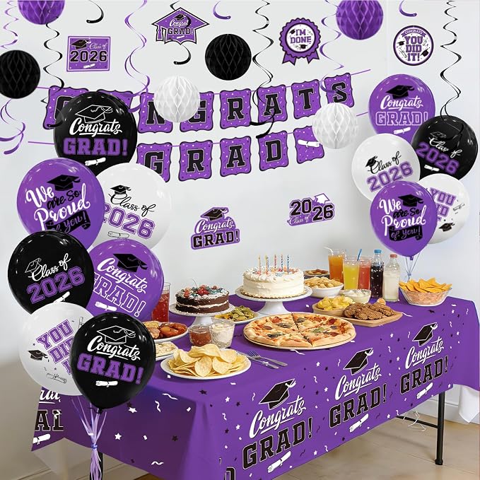 2026 Graduation Party Supplies Kit - Image 7