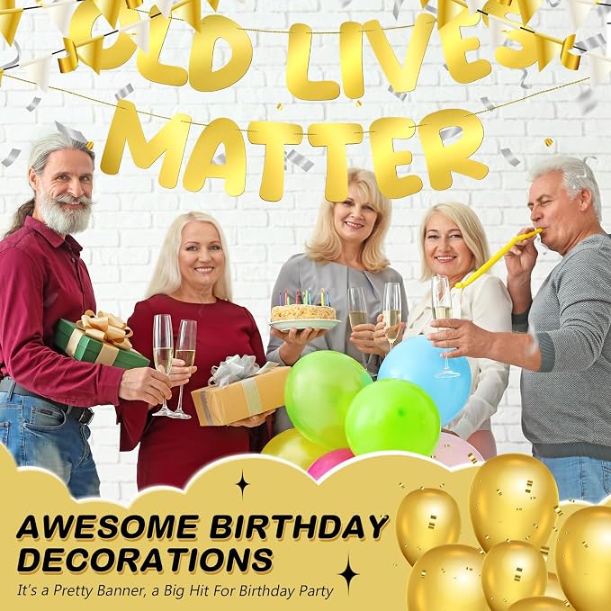 Fulmoon Pre Strung Banner 6.56 ft Funny Birthday Retirement Party Decorations - Image 7