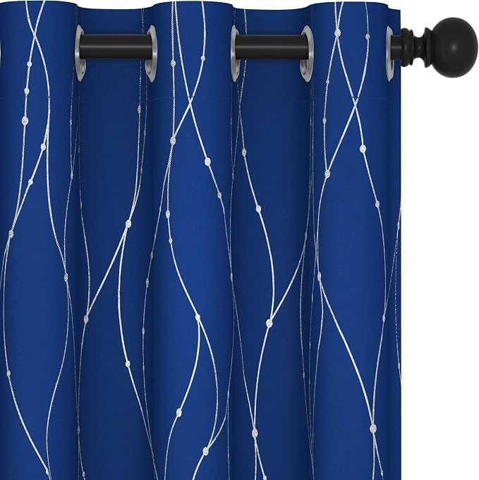 Deconovo Living Room Curtains 45 Inches Long, Thermal Insulated, Room Darkening by Unknown