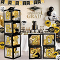 Black and Gold Graduation Decorations 2026 by QIYANPAX