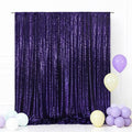 Eternal Beauty Purple 3mm Sequin Backdrop 20x10 Ft by EternalBeauty