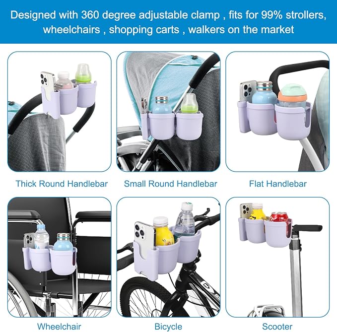 Accmor Stroller Cup Holder - Image 6