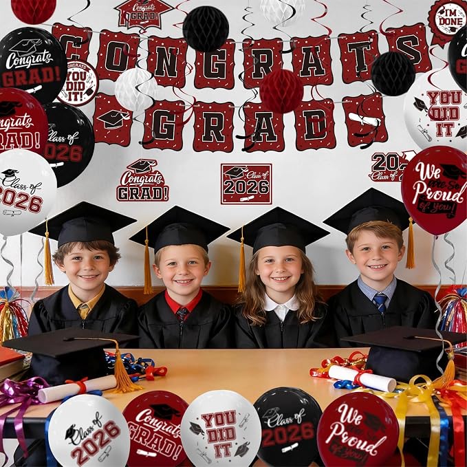 2026 Graduation Party Supplies Kit - Image 4