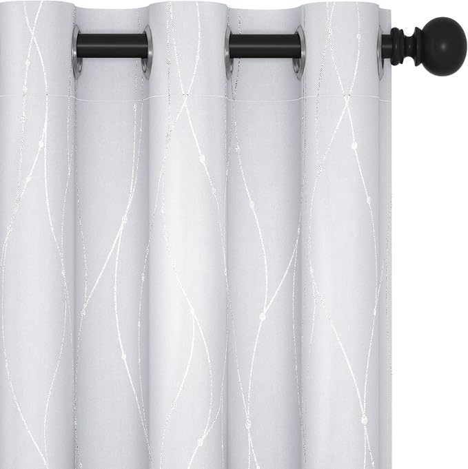 Deconovo Living Room Curtains 72 Inches Long, Thermal Insulated, Room Darkening by Unknown