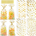 COQOFA 100 Pcs Mixed 5"X11" Gift Wrap Cellophane Treat Bag Party Favor bags by COQOFA