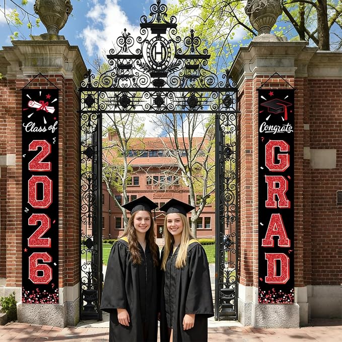 Graduation Decorations 2026 Porch Banner, Graduation Banner Class of 2026 - Image 4