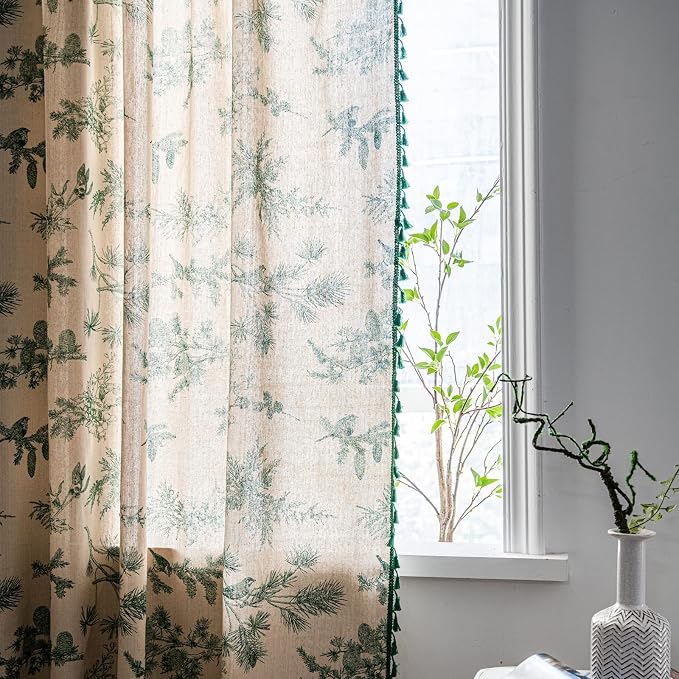 Sutuo Home Boho Curtain 96 Inches Length - Image 2