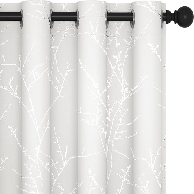 Deconovo Living Room Curtains 84 Inches Long, Thermal Insulated, Room Darkening by Unknown