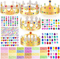 Gold Paper Crowns, Diy Birthday King Crowns Craft to Decorate, Paper Prince by MGZTTHW